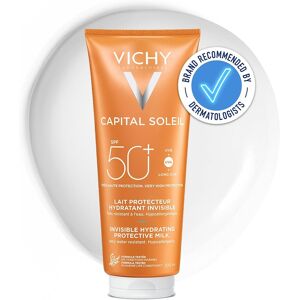 La Roche-Posay Vichy Capital Soleil Hydrating Fresh Sun Protection Milk Spf50+ For Face & Body La Roche-Posay Vichy Capital Soleil Hydrating Fresh Sun Protection Milk Spf50+ For Face & Body