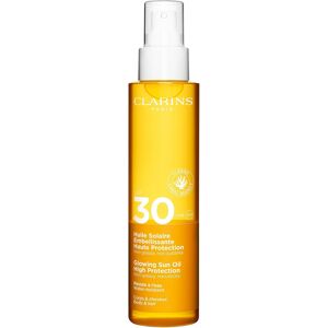 Clarins Glowing Sun Oil High Protection Spf30 150ml Clarins Glowing Sun Oil High Protection Spf30 150ml