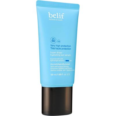 Belif Super Drops -Hydrating Sun Serum -Spf 50+ For Sensitive Skin, Protecting Belif Super Drops -Hydrating Sun Serum -Spf 50+ For Sensitive Skin, Protecting
