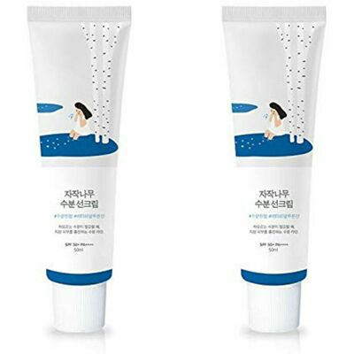 Round Lab Birch Juice Moisturizing Sun Cream 50ml (2ea) / K-Beauty Round Lab Birch Juice Moisturizing Sun Cream 50ml (2ea) / K-Beauty