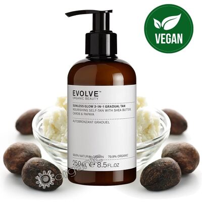 EVOLVE Sunless Glow Body Lotion (250ml) EVOLVE Sunless Glow Body Lotion (250ml)