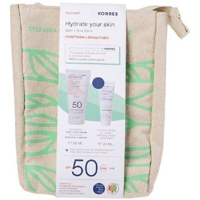 Korres Yoghurt Hydrate Your Skin Promo Sunscreen Face + Eyes Cream Spf50 50 Ml + Korres Yoghurt Hydrate Your Skin Promo Sunscreen Face + Eyes Cream Spf50 50 Ml +