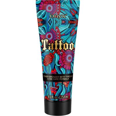 Onyx Tattoo Fade Protection Sunbed Cream - Bronzing Tanning Accelerator For Tat Onyx Tattoo Fade Protection Sunbed Cream - Bronzing Tanning Accelerator For Tat