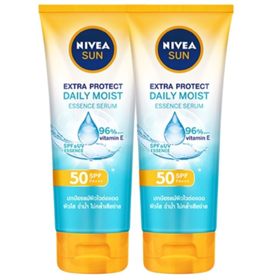 2x 70ml Nivea Sun Daily Protect Whitens Moisture Sunscreen Body Serum Spf50 Pa++ 2x 70ml Nivea Sun Daily Protect Whitens Moisture Sunscreen Body Serum Spf50 Pa++