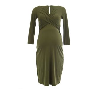 Olian Maternity Women'S Keyhole 3/4 Sleeve Sheath Dress Nwt Olian Maternity Women'S Keyhole 3/4 Sleeve Sheath Dress Nwt