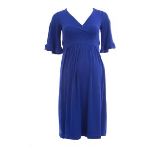 Olian Maternity Women'S Ruffle Sleeve Surplice Neck Dress New Olian Maternity Women'S Ruffle Sleeve Surplice Neck Dress New