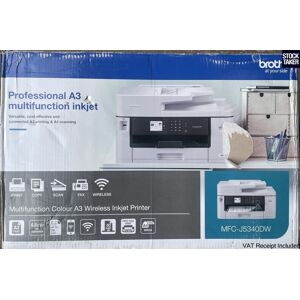 Brother Mfc-J5340dw A4 A3 Colour Wireless Inkjet Printer (Sealed Tatty Box) Vat Brother Mfc-J5340dw A4 A3 Colour Wireless Inkjet Printer (Sealed Tatty Box) Vat