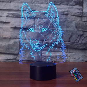Does Not Apply Creative 3d Wolf Night Light 16 Colors Changing Remote Control Usb Power Touch S Does Not Apply Creative 3d Wolf Night Light 16 Colors Changing Remote Control Usb Power Touch S