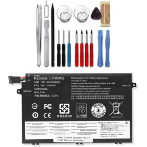 Subtel Lenovo Sb10t83133 L17m3p51 5b10w13890 L17l3p51 Battery 11.4v 4100mah + Tool-Kit Subtel Lenovo Sb10t83133 L17m3p51 5b10w13890 L17l3p51 Battery 11.4v 4100mah + Tool-Kit