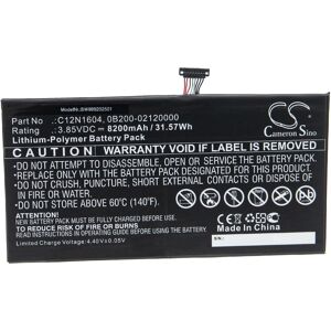 Vhbw Battery For Asus Transformer Mini T101ha-Gr061t T103ha T103haf 8200mah 3.85v Vhbw Battery For Asus Transformer Mini T101ha-Gr061t T103ha T103haf 8200mah 3.85v