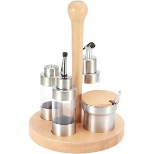 Round Cruet Condiment Spice Pepper Jar Box Seasoning Storage Container Pot R Kit Round Cruet Condiment Spice Pepper Jar Box Seasoning Storage Container Pot R Kit