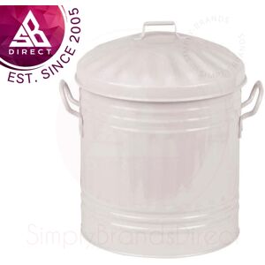 Wilsons Leecroft Metal Mini Bin Rubbish Waste Dustbin With Lids For House & Garden│inuk Wilsons Leecroft Metal Mini Bin Rubbish Waste Dustbin With Lids For House & Garden│inuk