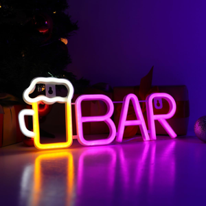 Does Not Apply Neon Sign Bar Light For Wall Decor - Usb Or Battery Powered Led Wall Light For B Does Not Apply Neon Sign Bar Light For Wall Decor - Usb Or Battery Powered Led Wall Light For B
