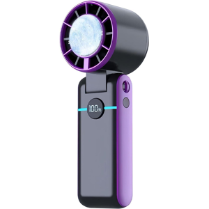 Does Not Apply Portable Handheld Turbo Fan With Ice Cooler, 5000mah 13 Hours Battery Life Recha Does Not Apply Portable Handheld Turbo Fan With Ice Cooler, 5000mah 13 Hours Battery Life Recha