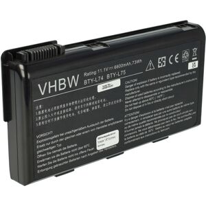 Vhbw Battery For Msi Cx500-476l Cx500-472ru Cx500-497 Cx500-492 Cx500-490l 6600mah Vhbw Battery For Msi Cx500-476l Cx500-472ru Cx500-497 Cx500-492 Cx500-490l 6600mah