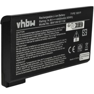 Vhbw Battery For Dell 1691p 312-0009 5208u 312-3250 312-0028 5081p 3149c 4400mah Vhbw Battery For Dell 1691p 312-0009 5208u 312-3250 312-0028 5081p 3149c 4400mah