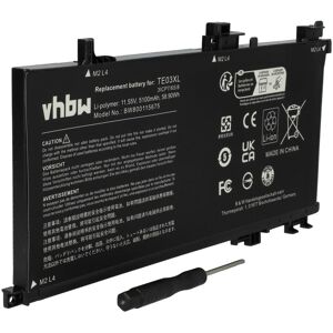 Vhbw Battery For Hp Pavilion 15-Bc405nt 15-Bc404tx 15-Bc404nt 15-Bc404nq 5100mah Vhbw Battery For Hp Pavilion 15-Bc405nt 15-Bc404tx 15-Bc404nt 15-Bc404nq 5100mah