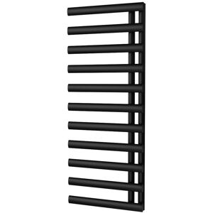 Uk Radiators Towel Radiator Towel Rail Heated 1238x500mm Designer Black 2143 Btu Uk Radiators Towel Radiator Towel Rail Heated 1238x500mm Designer Black 2143 Btu