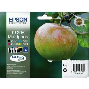 Epson T1295 Ink Apple Durabrite T1291 T1292 T1293 T1294 Multipack Noboxt 1295 Epson T1295 Ink Apple Durabrite T1291 T1292 T1293 T1294 Multipack Noboxt 1295