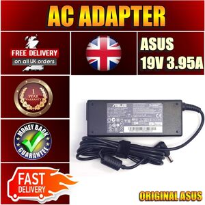 Authentic Asus X5dab Laptop Notebook Mains Power Supply Charger 19v 3.95a Authentic Asus X5dab Laptop Notebook Mains Power Supply Charger 19v 3.95a