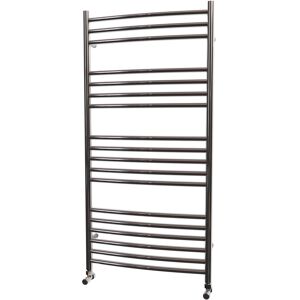 Uk Radiators Towel Radiator Rail 1200x600mm Designer Polished Stainless Steel Uk Radiators Towel Radiator Rail 1200x600mm Designer Polished Stainless Steel
