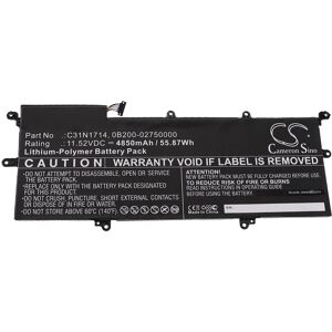 Vhbw Battery For Asus Zenbook Flip 14 Ux461un Ux461ua-M00540 Ux461ua-Q52sp-Cb 4850mah Vhbw Battery For Asus Zenbook Flip 14 Ux461un Ux461ua-M00540 Ux461ua-Q52sp-Cb 4850mah