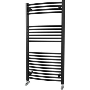 Uk Radiators Towel Radiator Towel Rail Heated 1200x600mm Designer Black 2494 Btu Uk Radiators Towel Radiator Towel Rail Heated 1200x600mm Designer Black 2494 Btu