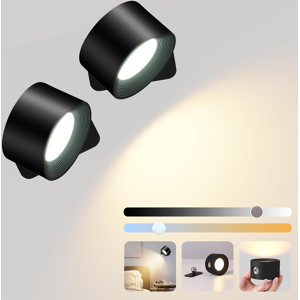 Does Not Apply Led Wall Light Indoor Wall Lamp With Battery, Touch Control, 360° Rotatable, For Does Not Apply Led Wall Light Indoor Wall Lamp With Battery, Touch Control, 360° Rotatable, For