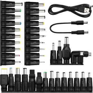 Does Not Apply Universal Dc Power Adapter Tips Kit, 39 Pcs 5.5 X 2.1mm Dc Barrel Jack Adapter, Does Not Apply Universal Dc Power Adapter Tips Kit, 39 Pcs 5.5 X 2.1mm Dc Barrel Jack Adapter,