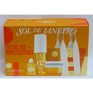 Sol De Janeiro 💛 Mini Tote Bag + Body Essentials 💛 Body Cream. Oil. Body Mist Sol De Janeiro 💛 Mini Tote Bag + Body Essentials 💛 Body Cream. Oil. Body Mist