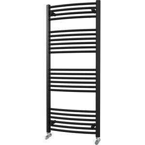 Uk Radiators Towel Radiator Towel Rail Heated 1400x600mm Designer Black 2829 Btu Uk Radiators Towel Radiator Towel Rail Heated 1400x600mm Designer Black 2829 Btu