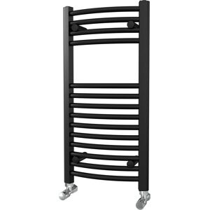 Uk Radiators Towel Radiator Towel Rail Heated 800x400mm Designer Black 1116 Btu Uk Radiators Towel Radiator Towel Rail Heated 800x400mm Designer Black 1116 Btu