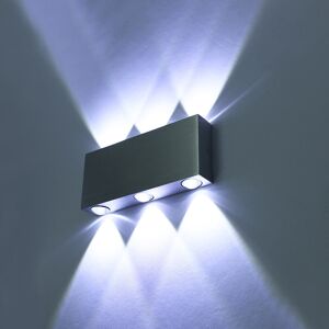 Luminturs Rectangle 6w Led Wall Light Up/down Lamp Fixture Surface Mounted Bedroom Hallway Luminturs Rectangle 6w Led Wall Light Up/down Lamp Fixture Surface Mounted Bedroom Hallway