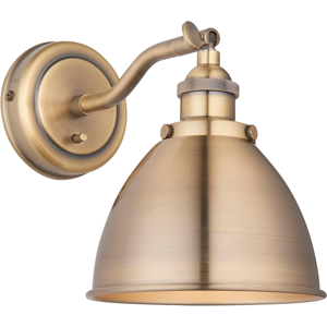 Does Not Apply Decorative Antique Brass Single E14 Led Compatible Wall Light Brushed Brass Pl Does Not Apply Decorative Antique Brass Single E14 Led Compatible Wall Light Brushed Brass Pl