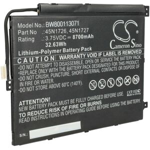 Vhbw Battery For Lenovo Thinkpad 10 (20c1000uge) Z3795 10 10 (20c10024ge) 8700mah Vhbw Battery For Lenovo Thinkpad 10 (20c1000uge) Z3795 10 10 (20c10024ge) 8700mah