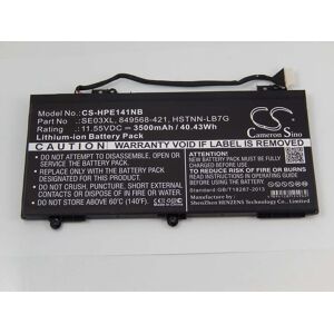 Vhbw Battery For Hp Pavilion 14-Al000nt 14-Al001ng 14-Al000nv 14-Al001nf 3500mah Vhbw Battery For Hp Pavilion 14-Al000nt 14-Al001ng 14-Al000nv 14-Al001nf 3500mah