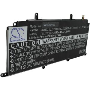 Vhbw Battery For Hp 725497-1b1 Hstnn-Ib5j 725497-1c1 725607-001 Wr03xl 2850mah Vhbw Battery For Hp 725497-1b1 Hstnn-Ib5j 725497-1c1 725607-001 Wr03xl 2850mah