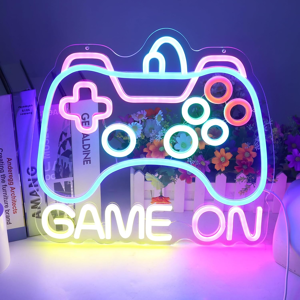 Does Not Apply Game Neon Sign,Dimmable Gamepad Shape Led Neon Light Signs,Game Controller Led N Does Not Apply Game Neon Sign,Dimmable Gamepad Shape Led Neon Light Signs,Game Controller Led N