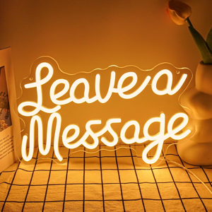 Does Not Apply Leave A Message Neon Signs, Led Hanging Light Sign Usb Powered Dimmable For Wall Does Not Apply Leave A Message Neon Signs, Led Hanging Light Sign Usb Powered Dimmable For Wall