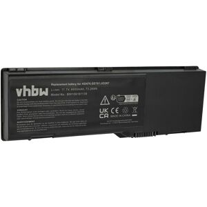 Vhbw Battery For Dell Inspiron Pp23l Pp23la Pp23lb M1705 M1710 Pp20l 6600mah Vhbw Battery For Dell Inspiron Pp23l Pp23la Pp23lb M1705 M1710 Pp20l 6600mah
