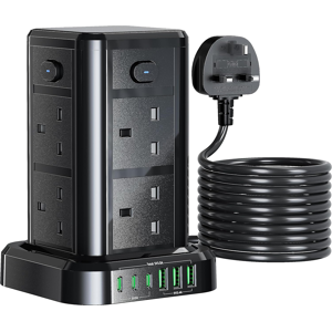 Does Not Apply 3m Tower Extension Lead With Usb C Slots, Extension Tower 8 Ac Outlets With 3.8 Does Not Apply 3m Tower Extension Lead With Usb C Slots, Extension Tower 8 Ac Outlets With 3.8