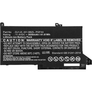 Coreparts Pgfx4-Cp Laptop Battery. 42wh Li-Ion Coreparts Pgfx4-Cp Laptop Battery. 42wh Li-Ion