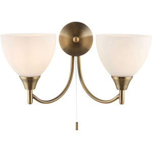 Does Not Apply Antique Brass Twin E14 Dimmable Pull Cord Switch Wall Light Uplighter Does Not Apply Antique Brass Twin E14 Dimmable Pull Cord Switch Wall Light Uplighter