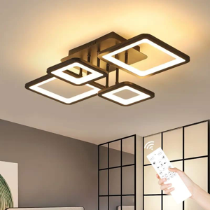 Comely Modern Led Ceiling Light Dimmable, 54w Flush Mount Ceiling Lights With Comely Modern Led Ceiling Light Dimmable, 54w Flush Mount Ceiling Lights With