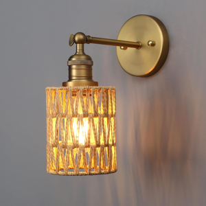 Does Not Apply Vintage Boho Wall Lights, Rattan Wall Sconces Lighting Bedroom Living Room Kitch Does Not Apply Vintage Boho Wall Lights, Rattan Wall Sconces Lighting Bedroom Living Room Kitch