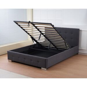 Madefor.Living Oslo Ottoman Storage Gas Lift Up Double Bedframe 4ft6 Charcoal Grey Madefor.Living Oslo Ottoman Storage Gas Lift Up Double Bedframe 4ft6 Charcoal Grey