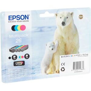 Epson T2636 Model 26xl Multipack - Inkjet Cartridges Epson T2636 Model 26xl Multipack - Inkjet Cartridges