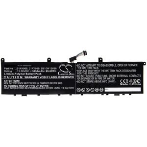 Vhbw Battery For Lenovo Thinkpad X1 Yinshi 20mfa000cd Extreme Gen 2 5150mah Vhbw Battery For Lenovo Thinkpad X1 Yinshi 20mfa000cd Extreme Gen 2 5150mah