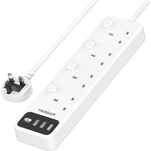 Does Not Apply Extension Lead With 3 Usb Slots, 4 Way Multi Plug Extender With Individual Switc Does Not Apply Extension Lead With 3 Usb Slots, 4 Way Multi Plug Extender With Individual Switc