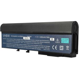 Vhbw Battery For Acer Lc.Btp01.011 Ms2204 Ms2181 Ms2211 Lc.Btp01.010 Ms2180 6600mah Vhbw Battery For Acer Lc.Btp01.011 Ms2204 Ms2181 Ms2211 Lc.Btp01.010 Ms2180 6600mah